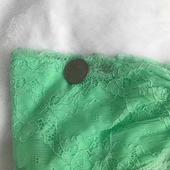 Free People Crop Lace Ruched Strapless Bandeau - Picture 5 of 7